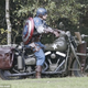Illustration for article titled First set pics showing Captain Americas new costume